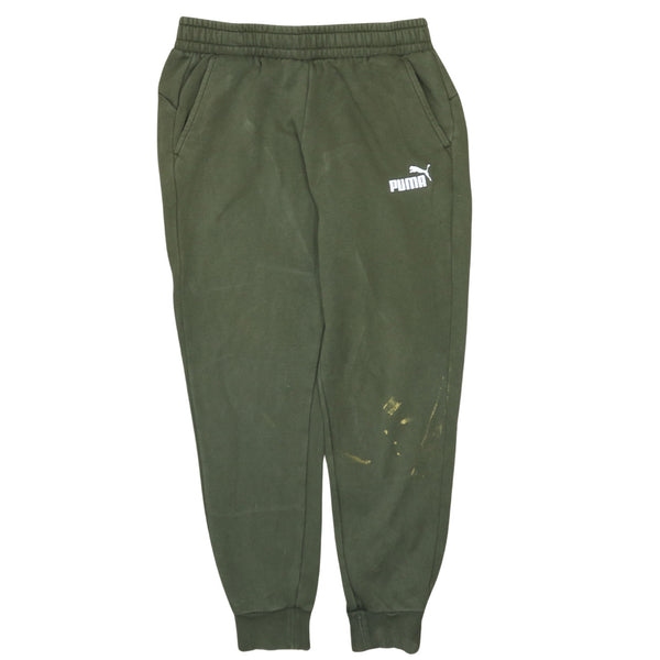 Puma 90's Casual Joggers / Sweatpants Medium Green