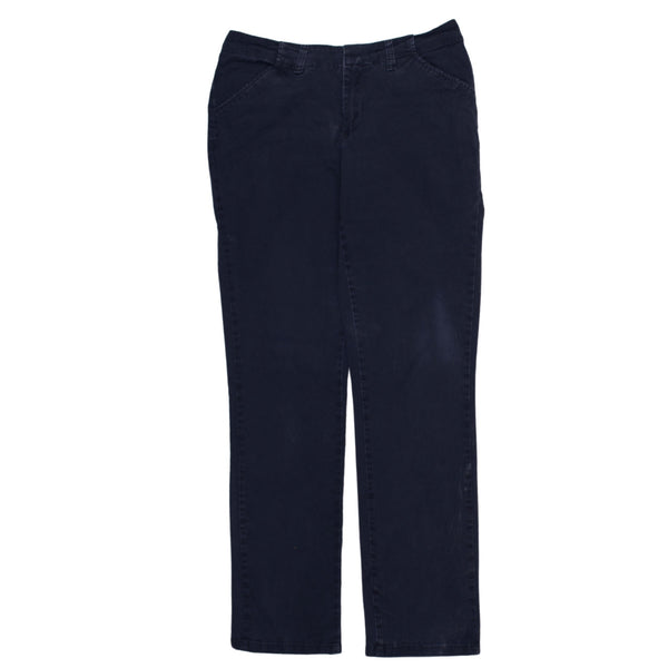 Lee Men's Vintage 90's Navy Blue Casual Medium Trousers Pants