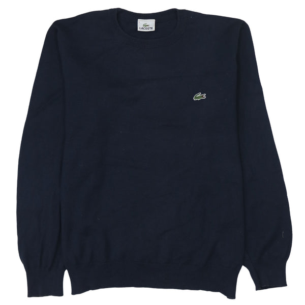 Lacoste 90's Lightweight Crew Neck Sweatshirt Medium  Black