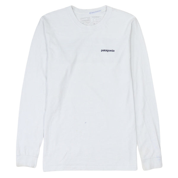Patagonia 90's Lightweight Crew Neck Sweatshirt Medium White