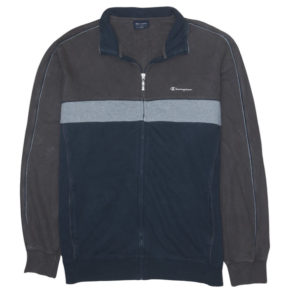 Champion 90s Vintage Heavyweight Full Zip Sweatshirt XXL Brown