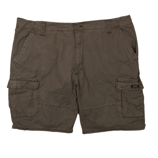 Wrangler Vintage 90's Grey Cargo Pocket Shorts Size 42 Men's 23" Leg