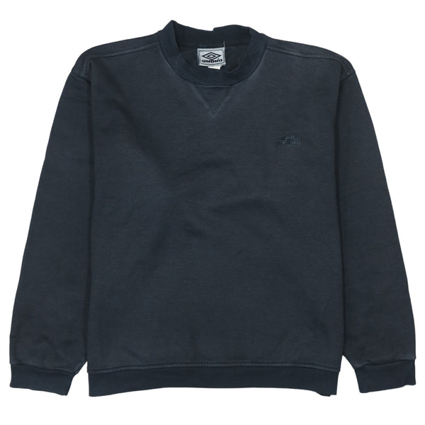 Umbro 90's Lightweight Crew Neck Sweatshirt Large Black