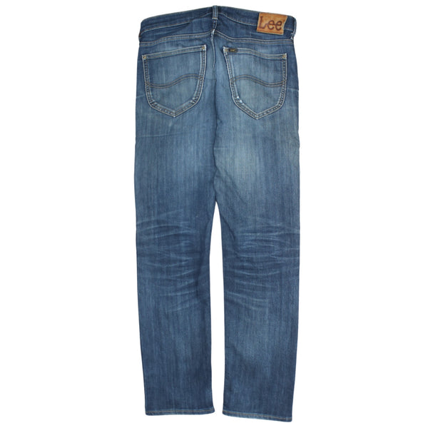 Lee 90's Vintage Lightwash Straight Leg Baggy Trousers Pants - Men's 31 Blue