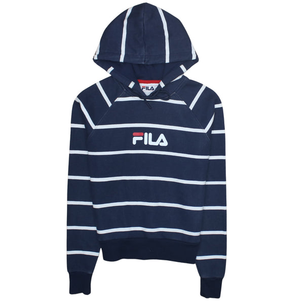 Fila 90's Lightweight Pullover Hoodie XSmall Navy Blue