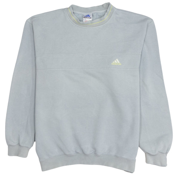 Adidas 90's Lightweight Crew Neck Sweatshirt XLarge  Grey