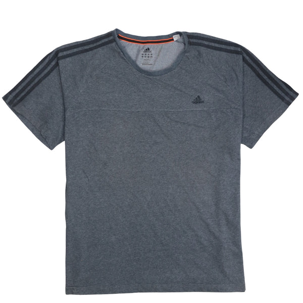 Adidas 90's Short Sleeves Crew Neck T Shirt XLarge Grey