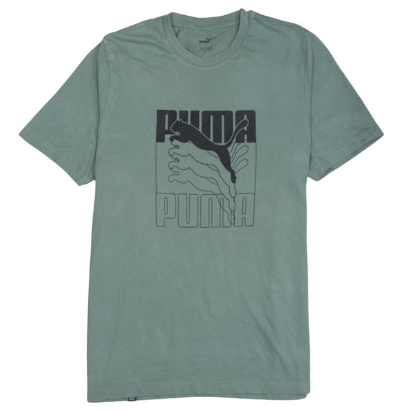 Puma   T Shirt Large Green