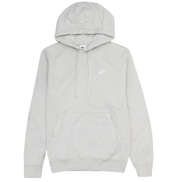 Authentic Nike 90s Men's Small Beige Cream Swoosh Pullover Hoodie