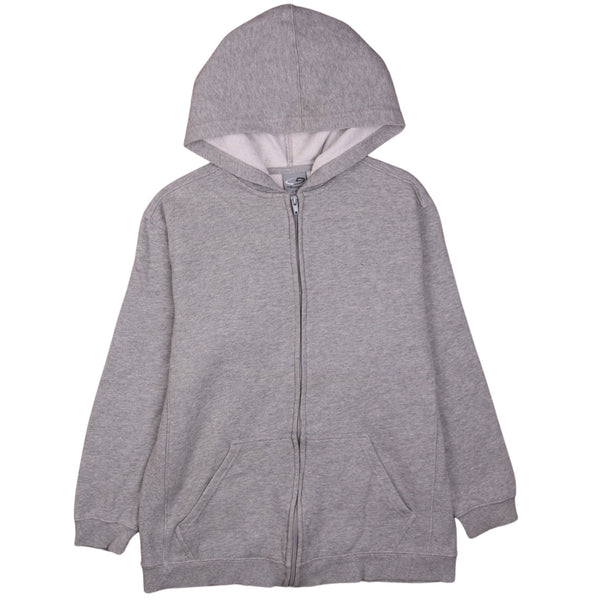 Vintage Grey Champion 90s Women's Large Hoodie Full Zip Up