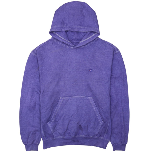 Champion 90's Drawstring Pockets Pullover Hoodie Medium Purple