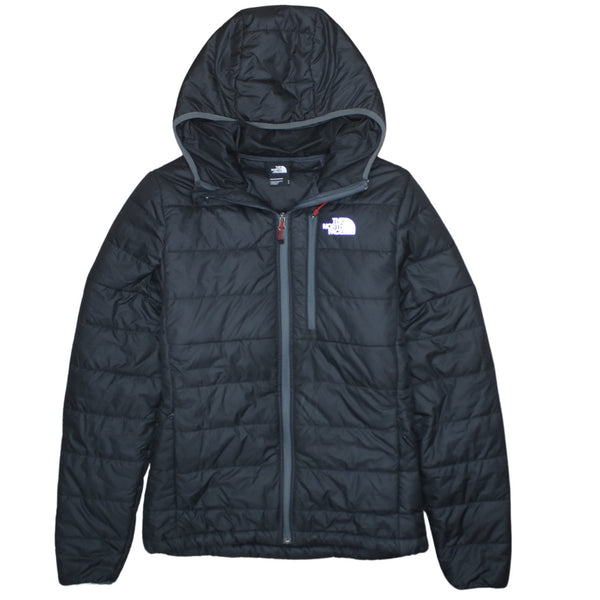 The North Face 90's Lightweight Full Zip Up Puffer Jacket Small Black