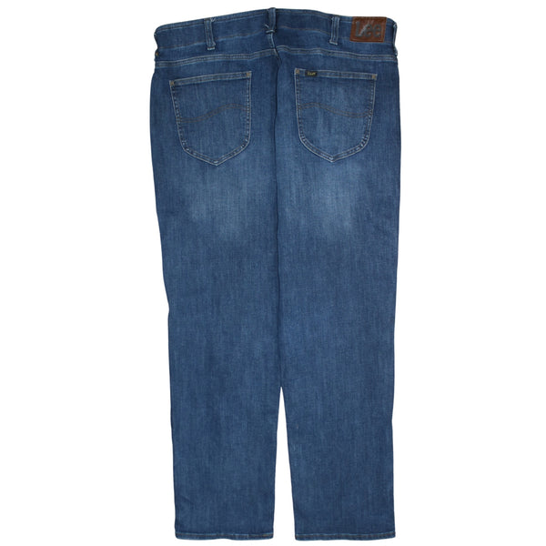 Lee 90's Lightwash Straight Leg Baggy Jeans / Pants 40 Navy Blue