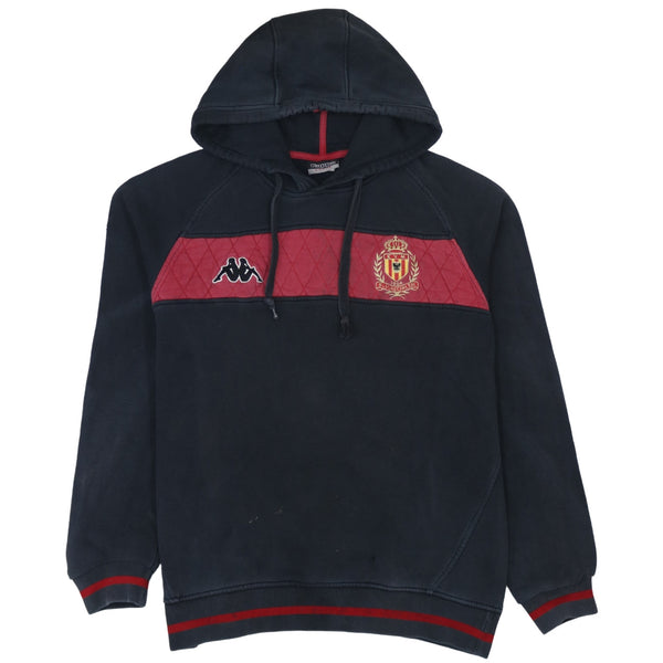 Kappa 90's KV Mechelen Large Black Pullover Hoodie