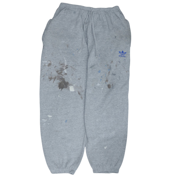 Adidas 90's Grey Tracksuit Joggers Men's XLarge - Casual Sweatpants