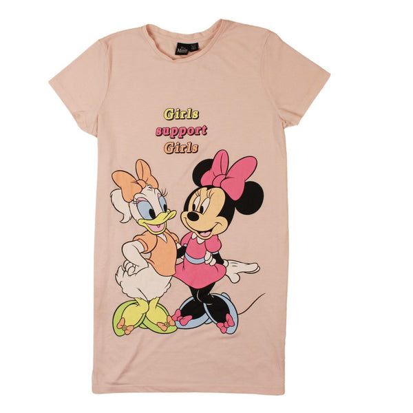 Vintage Disney 90's Minnie & Daisy Crewneck Vest Tee Large Pink