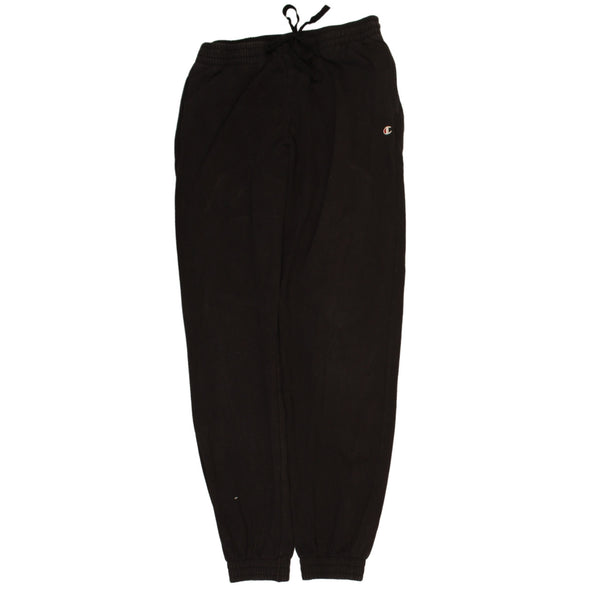 Champion 90's Casual Joggers / Sweatpants Large Black