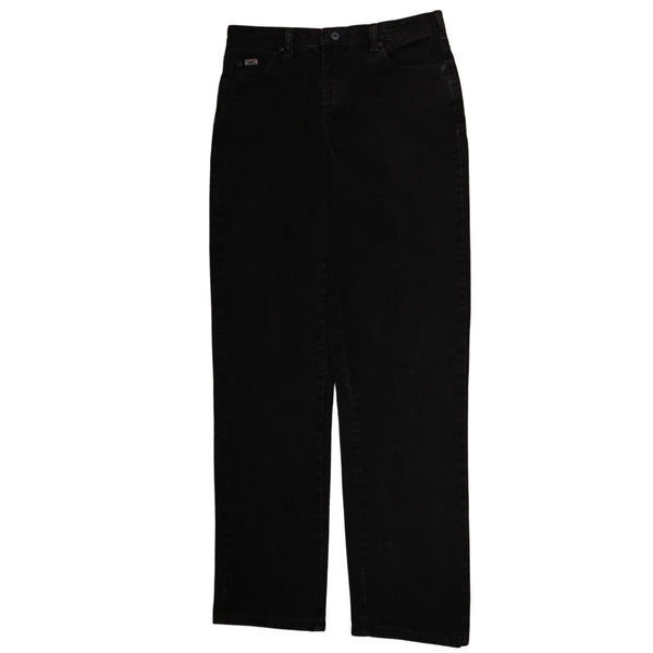 Lee Vintage 90's Black Straight Leg Baggy Pants Women's 32 #Trendy