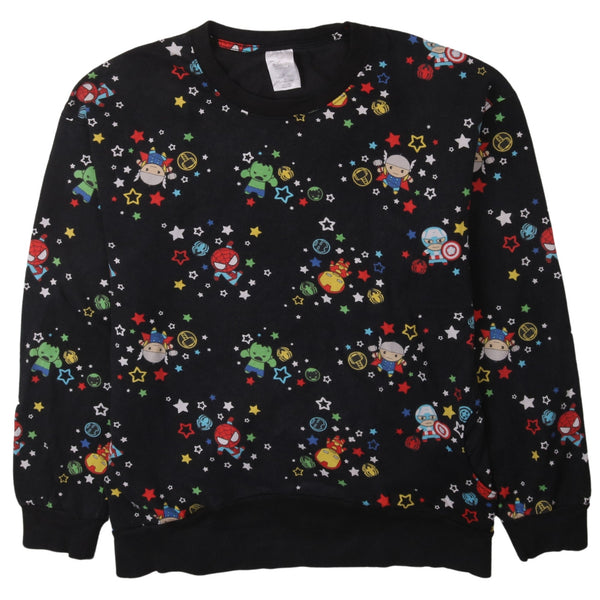 90's Disney Vintage Black Crew Neck Sweatshirt XL Unisex Pullover