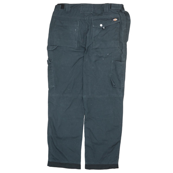 Dickies 90's Workwear Straight Leg Baggy Trousers / Pants 36 Black