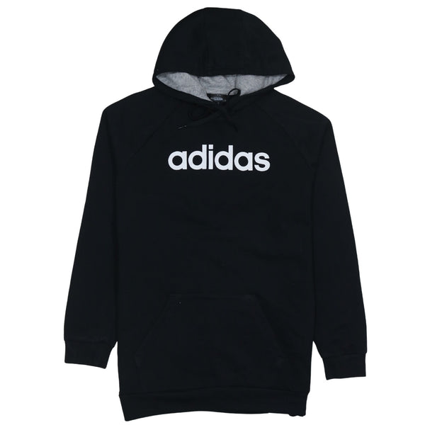 Adidas 90's Spellout Pullover Hoodie Medium Black