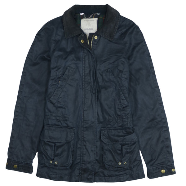 Zara 90's Black Lightweight Full Zip Up Windbreaker Men's Small