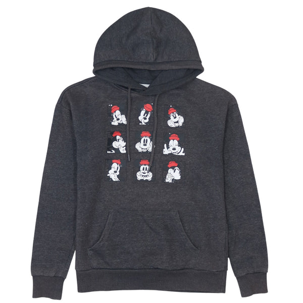 Vintage 90s Disney Mickey Mouse Pullover Hoodie XXSmall Black