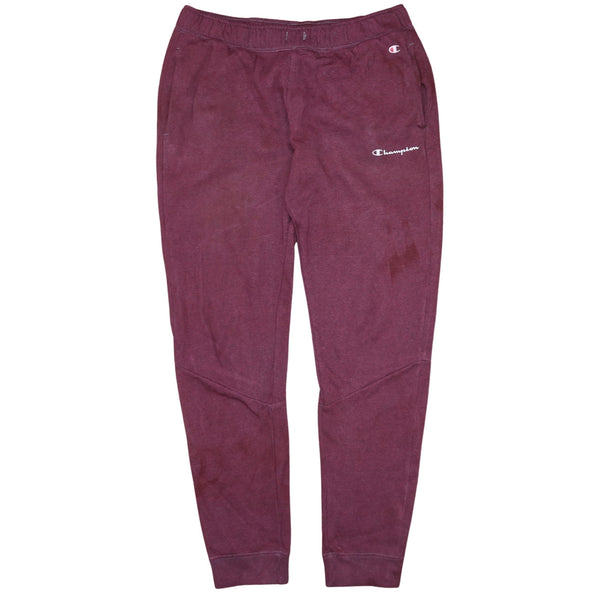 Champion 90's Men's Medium Red Vintage Joggers Sweatpants Casual