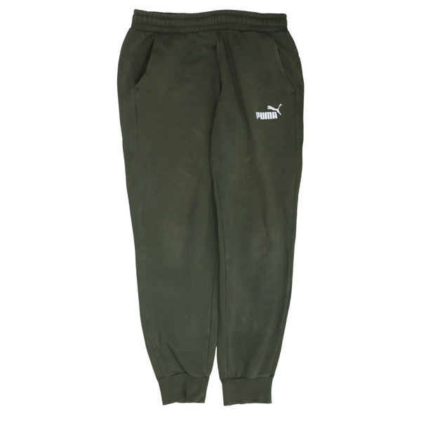 Puma 90's Casual Joggers / Sweatpants Medium Green