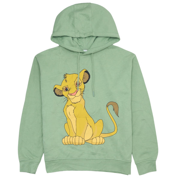 Disney 90s Vintage Lion King Pullover Sweatshirt XSmall Green Cotton