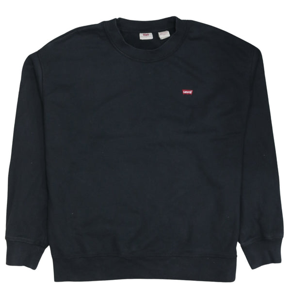 Levi's 90's Lightweight Crew Neck Sweatshirt Large Black