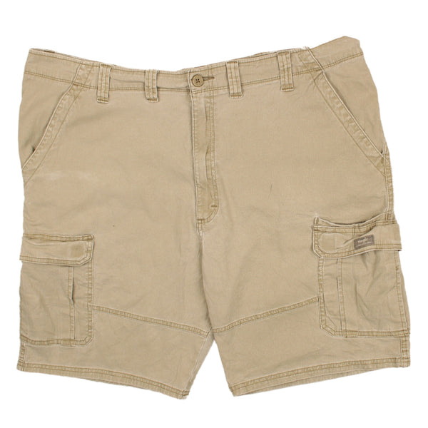 Wrangler 90's Men's Vintage Cargo Shorts 44 Beige Cream Outdoor