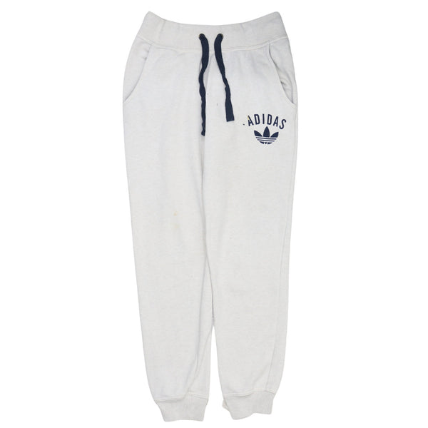 Adidas 90's Vintage Casual Joggers / Sweatpants Size 28 White
