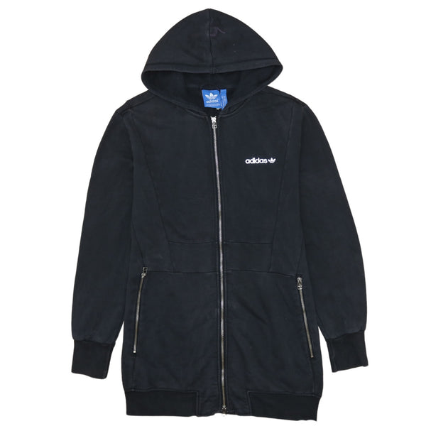 Adidas 90's Sportswear Full Zip Up Hoodie Medium Black