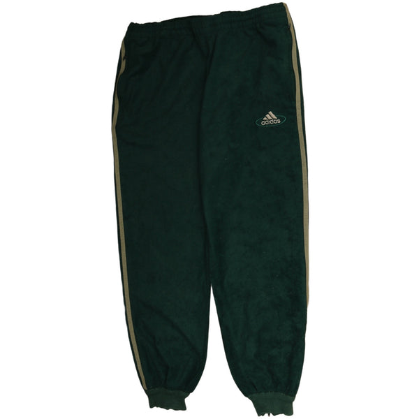 Adidas Vintage 90's Green Joggers | Elastic Waist Sweatpants Small