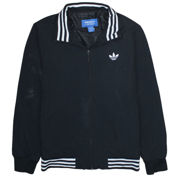 Adidas 90's Lightweight Full Zip Up Windbreaker Medium Black