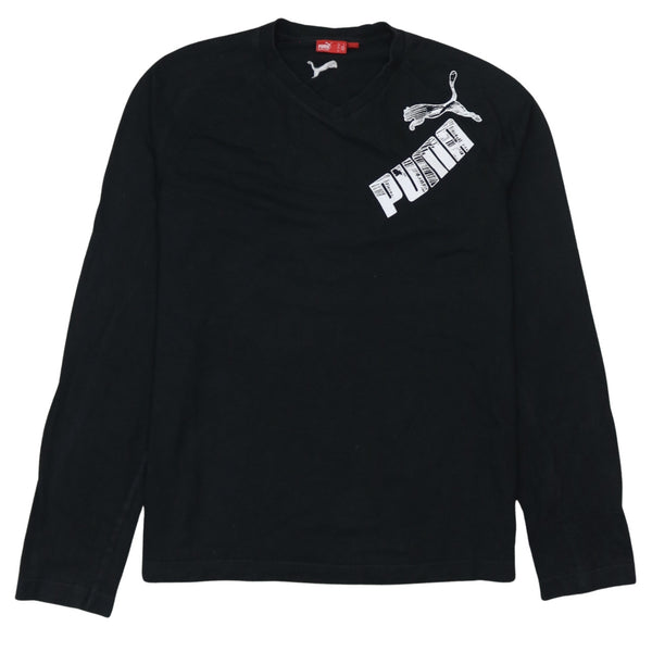 Puma 90's Lightweight Crew Neck Sweatshirt Large Black