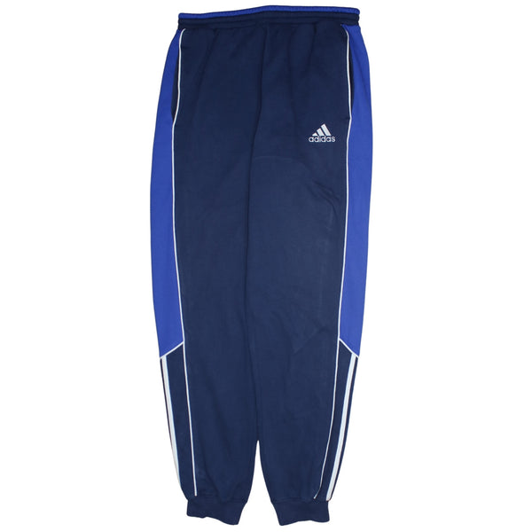 Adidas 90's Tracksuit Casual Joggers / Sweatpants Large Navy Blue