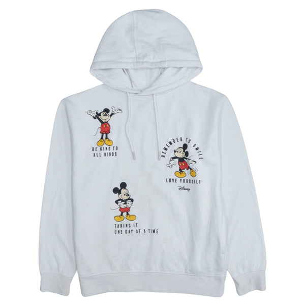 Disney Vintage 90's Mickey Mouse XSmall White Pullover Hoodie