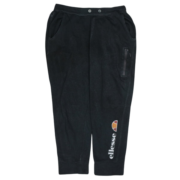 Ellesse 90's Lightweight Casual Joggers / Sweatpants 30 Black