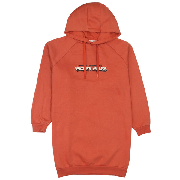 Vintage 90's Disney Mickey Mouse Orange Hoodie Men's XSmall