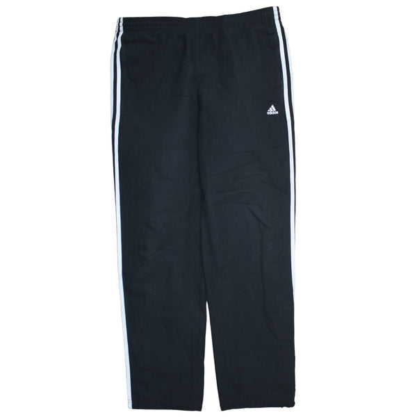 Adidas 90's 3 Stripes Casual Joggers / Sweatpants 36 Black