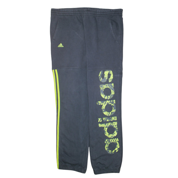 Adidas 90's Tracksuit Casual Joggers / Sweatpants Large Grey