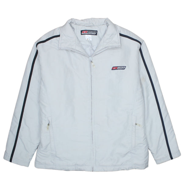 Reebok 90's Lightweight Full Zip Up Windbreaker XLarge Grey