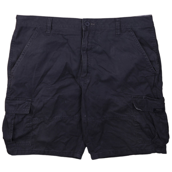 Vintage 90's Wrangler Cargo Shorts 36 Men's Grey with Pockets