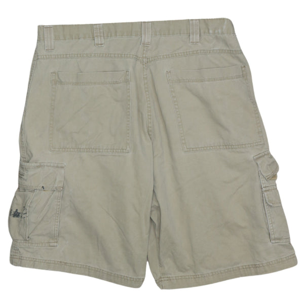 Vintage 90's Wrangler Baggy Chino Shorts Beige Cream Men's 36
