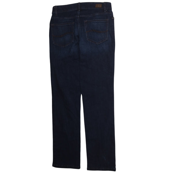 Lee 90s Men's Regular Fit Straight Leg Baggy Pants 32 Navy Blue