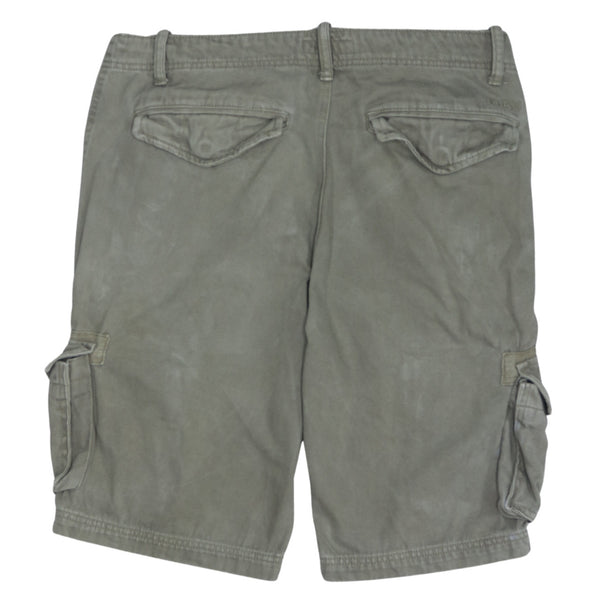Guess 90's Baggy Chino Shorts Men's 36 Beige Cream