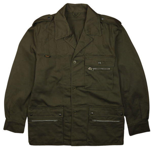 Vintage 90's Active Men's Large Green Windbreaker, Lightweight & Plain