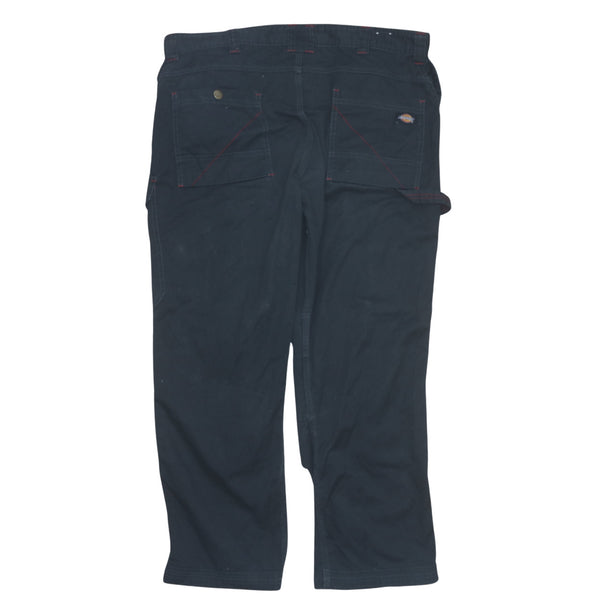 Dickies Men's Vintage 90's Black Baggy Straight Leg Pants 38